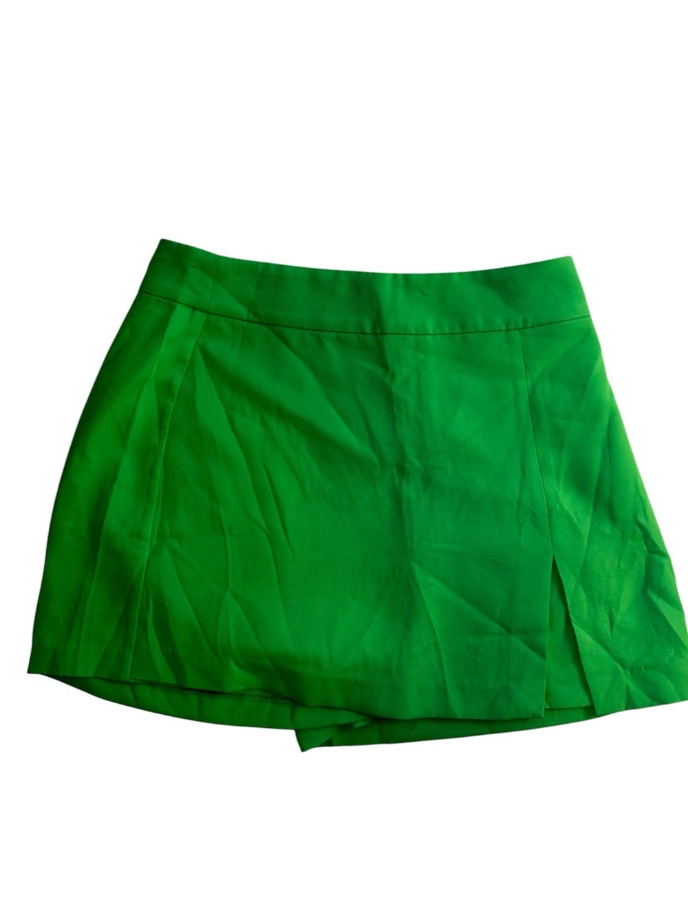 Flying Tomato Green High-Waist Skort M